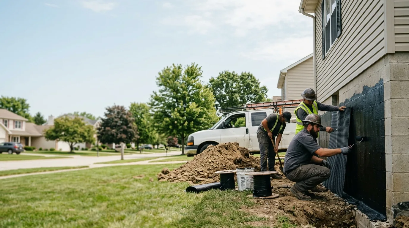 Basement Waterproofing in Iroquois, IL near me